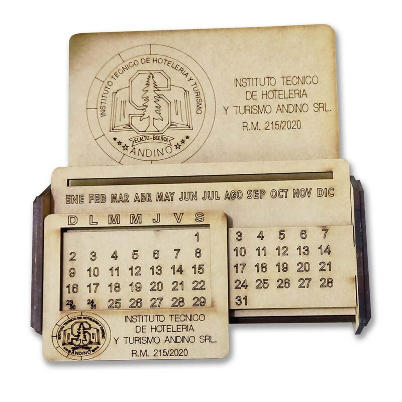 Calendario MDF mod-M-001 - Imagen 2