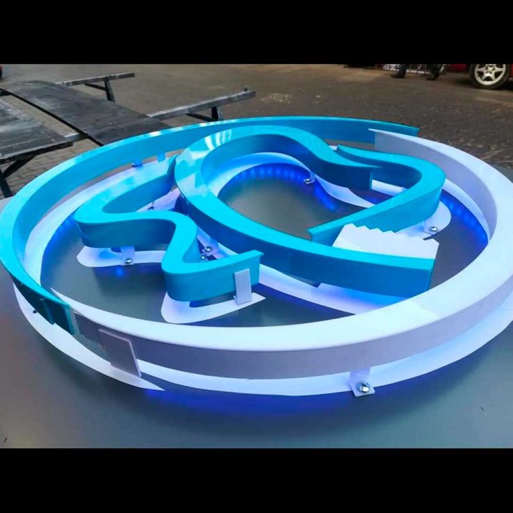 Letreros 3D de Acrilico